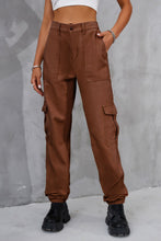 Load image into Gallery viewer, 5 Colors - Buttoned High Waist Jeans with Pockets - Sizes S-2XL Ti Amo I love you
