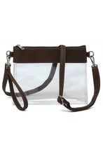 Load image into Gallery viewer, 5.Colors - Fashion See Thru Transparent Clutch Crossbody Bag Ti Amo I love you
