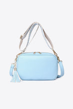 Load image into Gallery viewer, 5 Colors - PU Leather Tassel Crossbody Bag Ti Amo I love you
