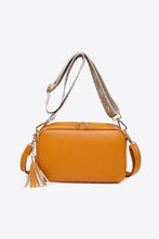 Load image into Gallery viewer, 5 Colors - PU Leather Tassel Crossbody Bag Ti Amo I love you
