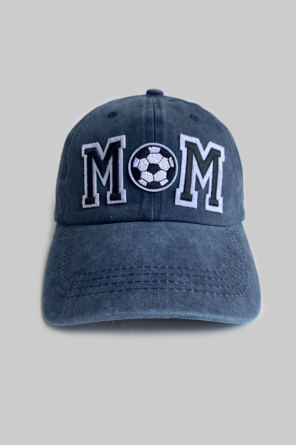 5 Colors - Soccer MOM Baseball Cap Ti Amo I love you