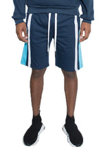 Load image into Gallery viewer, 5 Colors - Weiv Mens Color Block Stripe Sweat Shorts - Sizes S-3XL Ti Amo I love you
