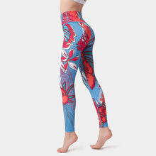 Load image into Gallery viewer, 5 Patterns - Womens - Floral Pattern - Yoga Pants Ti Amo I love you
