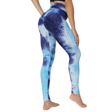 Load image into Gallery viewer, 5 Patterns - Womens - Yoga Jacquard Tie-Dye Yoga Clothes Bubble Yoga Pants Ti Amo I love you
