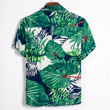 Load image into Gallery viewer, 5 Styles - Mens -Short-Sleeve Hawaiian-Tops - Sizes S-2XL Ti Amo I love you
