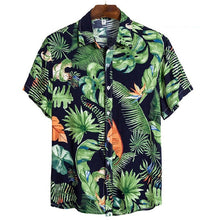 Load image into Gallery viewer, 5 Styles - Mens -Short-Sleeve Hawaiian-Tops - Sizes S-2XL Ti Amo I love you
