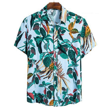 Load image into Gallery viewer, 5 Styles - Mens -Short-Sleeve Hawaiian-Tops - Sizes S-2XL Ti Amo I love you
