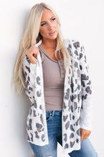 Load image into Gallery viewer, 5 Styles - Printed Leopard Long Sleeve Cardigan - Sizes XS-2xl Ti Amo I love you
