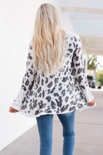 Load image into Gallery viewer, 5 Styles - Printed Leopard Long Sleeve Cardigan - Sizes XS-2xl Ti Amo I love you
