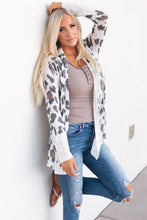 Load image into Gallery viewer, 5 Styles - Printed Leopard Long Sleeve Cardigan - Sizes XS-2xl Ti Amo I love you
