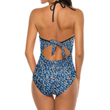 Load image into Gallery viewer, Ti Amo I love you Exclusive Brand  - Lace Waist Bands Swimsuit
