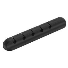 Load image into Gallery viewer, Silicone USB Cable Winder Desktop Cable Organizer Management Multipurpose Clips Cables Protector For Wired Headphones
