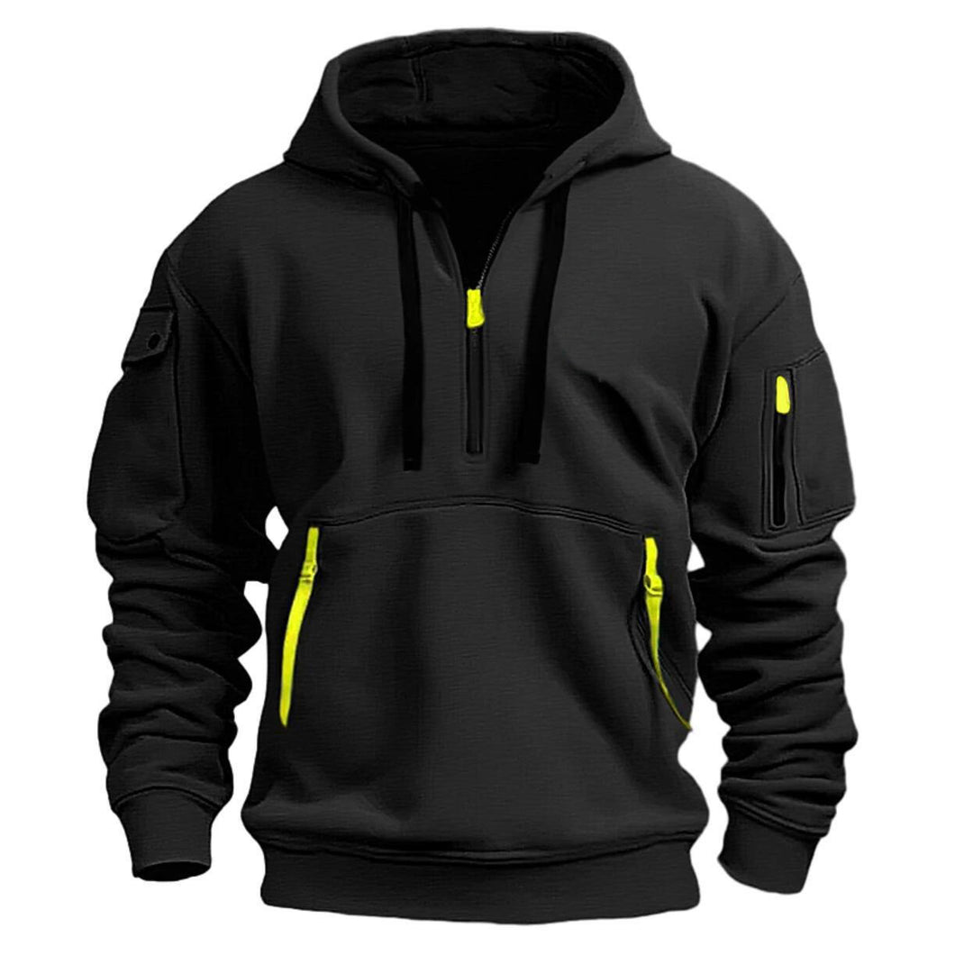 Mens / Womens - Cotton Dropped Shoulder Hooded Plus Size Loose Pullover Fashion Sweatshirt