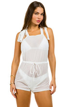 Load image into Gallery viewer, Two Piece Swimsuit with Jumpsuit Coverup
