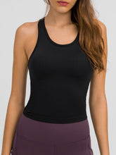 Load image into Gallery viewer, Round Neck Racerback Active Tank
