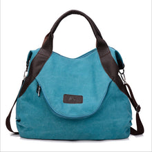 Load image into Gallery viewer, Womens Minimalist Retro Shoulder Crossbody Vintage Canvas Hand Bag

