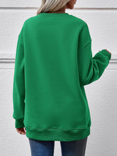 Load image into Gallery viewer, Faceless Gnomes Graphic Drop Shoulder Sweatshirt
