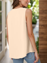 Load image into Gallery viewer, Full Size Ruched V-Neck Tank
