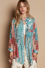 Load image into Gallery viewer, POL Long Sleeve Printed Button Down Shirt
