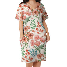 Load image into Gallery viewer, Ti Amo I love you - Exclusive Brand - Knee Length - Loose Pocket Dress - Size S-5XL
