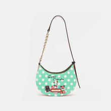 Load image into Gallery viewer, Nicole Lee USA Vegan Leather Polka Dot Shoulder Bag
