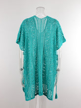 Load image into Gallery viewer, Cutout V-Neck Cover-Up with Tassel
