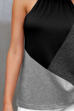 Load image into Gallery viewer, FAM-FAM Color Block Grecian Neck Cami
