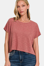 Load image into Gallery viewer, Zenana Round Neck Short Sleeve T-Shirt
