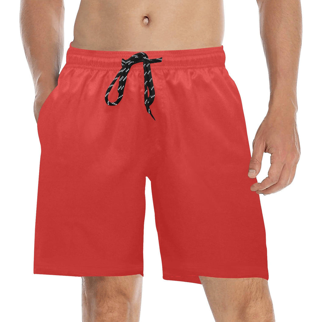 Ti Amo I love you - Exclusive Brand - Men's Mid-Length Beach Shorts