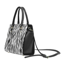 Load image into Gallery viewer, Ti Amo I love you - Exclusive Brand - Black &amp; White - Zebra -  Classic Shoulder Handbag
