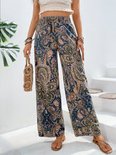 Load image into Gallery viewer, Printed Wide Leg Pants
