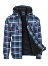 Load image into Gallery viewer, Men&#39;s Flannel Sherpa Lining Jacket
