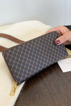 Load image into Gallery viewer, PU Leather Plaid Wallet
