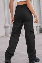 Load image into Gallery viewer, 6 Colors - Baeful Long Straight Leg Jeans with Pockets Ti Amo I love you
