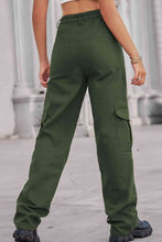 Load image into Gallery viewer, 6 Colors - Baeful Long Straight Leg Jeans with Pockets Ti Amo I love you
