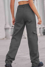 Load image into Gallery viewer, 6 Colors - Baeful Long Straight Leg Jeans with Pockets Ti Amo I love you
