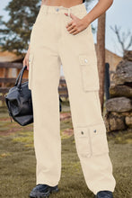 Load image into Gallery viewer, 6 Colors - Loose Fit Long Jeans with Pockets - Sizes S-2XL Ti Amo I love you
