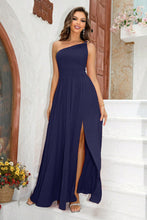 Load image into Gallery viewer, 6 Colors - One-Shoulder Split Maxi Dress - Sizes XS-XL Ti Amo I love you
