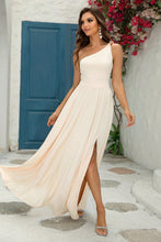 Load image into Gallery viewer, 6 Colors - One-Shoulder Split Maxi Dress - Sizes XS-XL Ti Amo I love you
