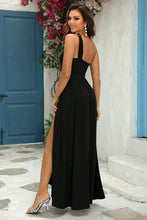 Load image into Gallery viewer, 6 Colors - One-Shoulder Split Maxi Dress - Sizes XS-XL Ti Amo I love you
