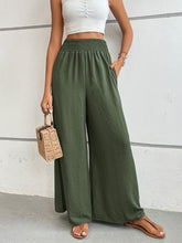 Load image into Gallery viewer, 6 Colors - Wide Waistband Relax Fit Long Pants - Sizes S-XL Ti Amo I love you
