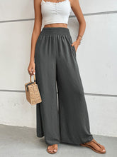 Load image into Gallery viewer, 6 Colors - Wide Waistband Relax Fit Long Pants - Sizes S-XL Ti Amo I love you
