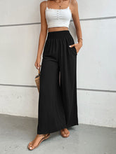 Load image into Gallery viewer, 6 Colors - Wide Waistband Relax Fit Long Pants - Sizes S-XL Ti Amo I love you
