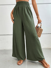 Load image into Gallery viewer, 6 Colors - Wide Waistband Relax Fit Long Pants - Sizes S-XL Ti Amo I love you
