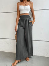 Load image into Gallery viewer, 6 Colors - Wide Waistband Relax Fit Long Pants - Sizes S-XL Ti Amo I love you
