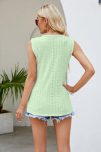 Load image into Gallery viewer, 6 Colors z Spliced Lace V-Neck Tank Ti Amo I love you
