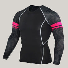 Load image into Gallery viewer, 6 Styles - Mens - Fitness Long Sleeve Stretchable Quick Drying Sport Shirt - Sizes S-4XL 
