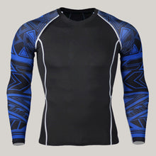 Load image into Gallery viewer, 6 Styles - Mens - Fitness Long Sleeve Stretchable Quick Drying Sport Shirt - Sizes S-4XL Ti Amo I love you
