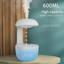 Load image into Gallery viewer, 600ml Water Drop Humidifier Essential Oil Aromatherapy Diffuser Home Office Desktop Mute Ultrasonic Sprayer Ti Amo I love you
