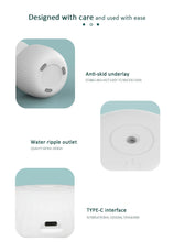 Load image into Gallery viewer, 600ml Water Drop Humidifier Essential Oil Aromatherapy Diffuser Home Office Desktop Mute Ultrasonic Sprayer Ti Amo I love you
